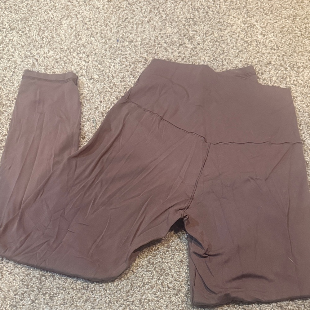 Aerie Taupe High-Rise Leggings